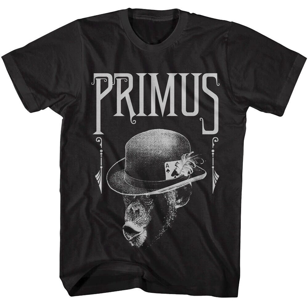 Primus Fancy Monkey T Shirt Bowler Hat Ace Progressive Rock Funk Music